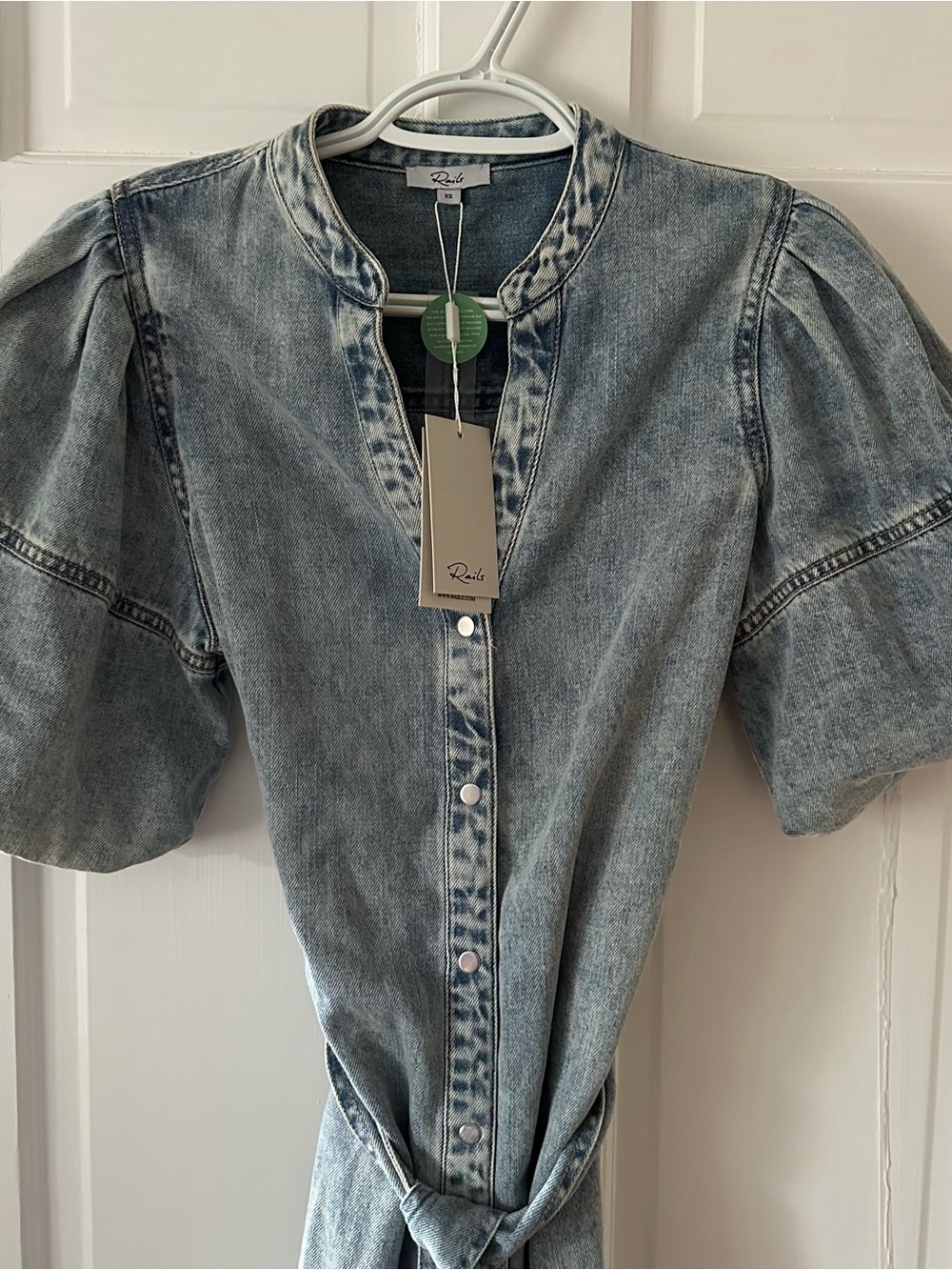 Rails Kingsley Dress Antique Blue Size XS NWT - Picture 7 of 15